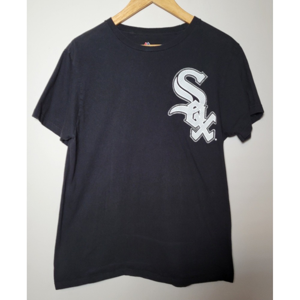 Majestic Athletic Men's Chicago White Sox Adam Eaton‎ Tshirt Baseball Large 0073